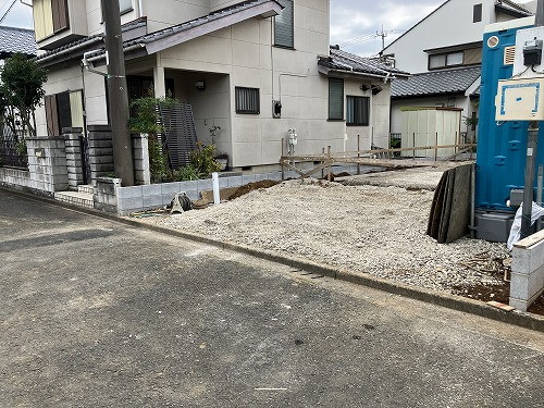 接道並びに本物件