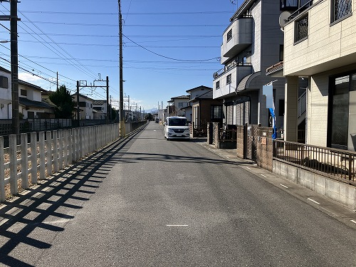 接道並びに本物件