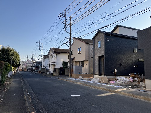 接道並びに本物件