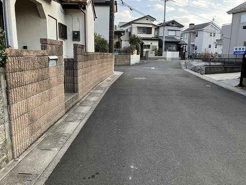 接道並びに本物件