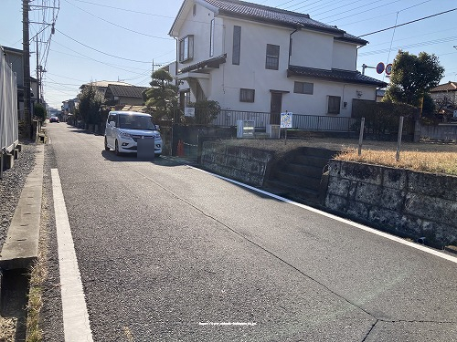 前面道路含む現地写真