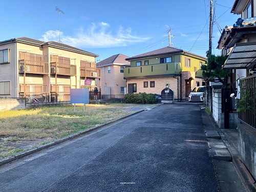 前面道路含む現地写真