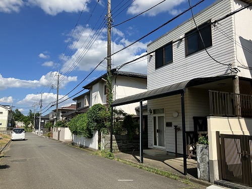 前面道路含む現地写真