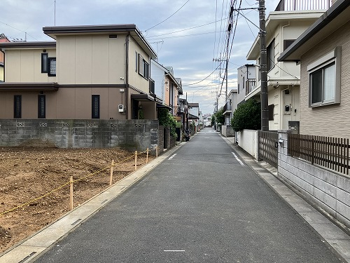 前面道路含む現地写真