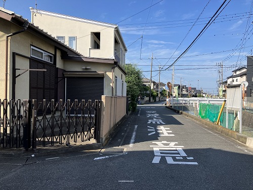 前面道路含む現地写真