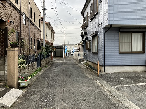 接道並びに本物件