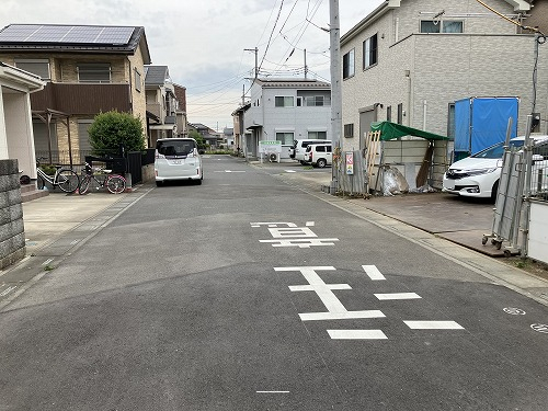 接道並びに本物件