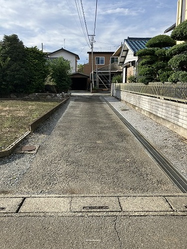 接道並びに本物件