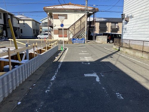 接道並びに本物件