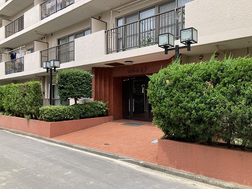 マンショエントランス