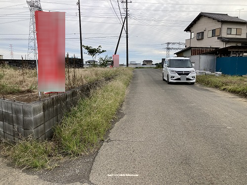 前面道路含む現地写真