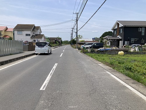 前面道路含む現地写真