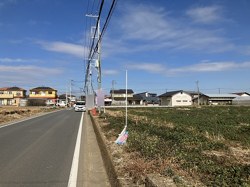 前面道路含む現地写真