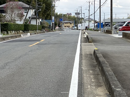 前面道路含む現地写真