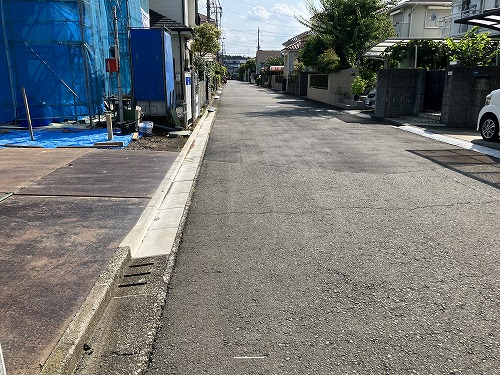 前面道路含む現地写真
