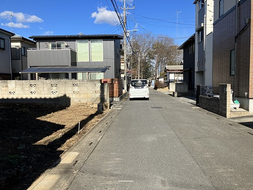 前面道路含む現地写真