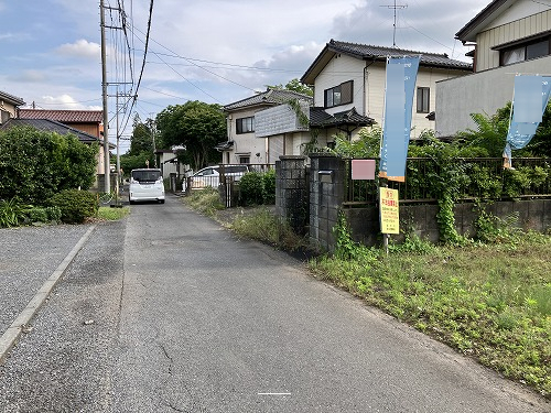 前面道路含む現地写真